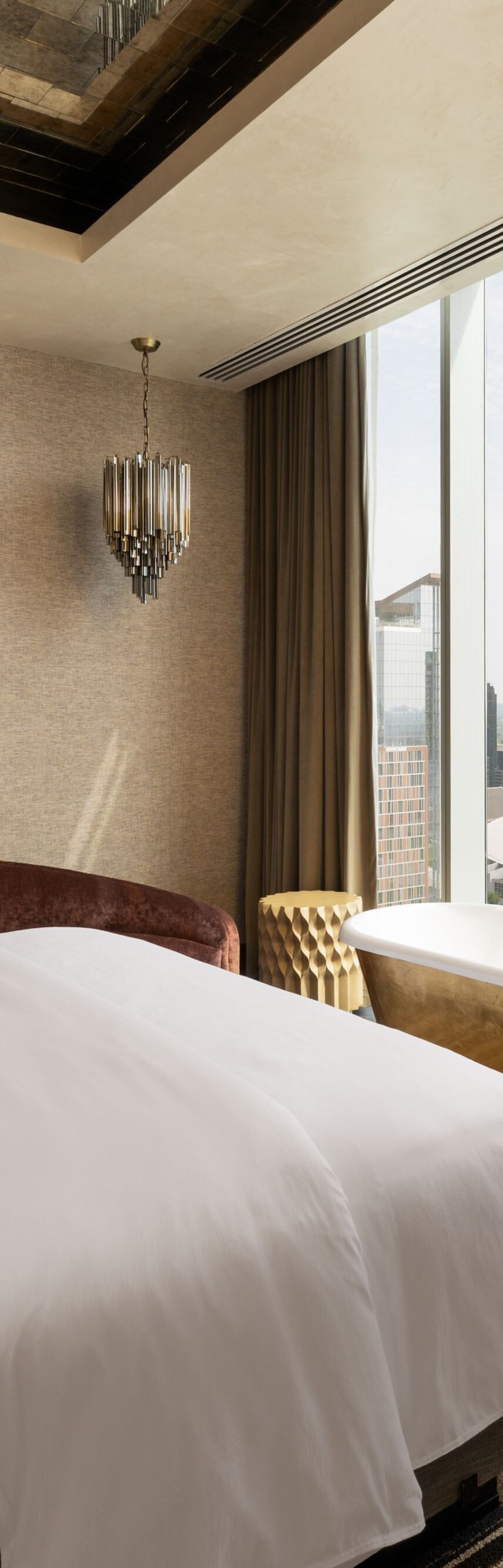 King bedroom in Broadway Suite