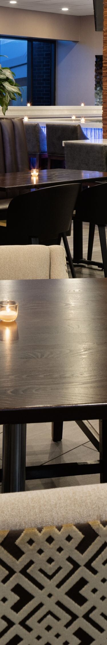 Spacious restaurant dining area