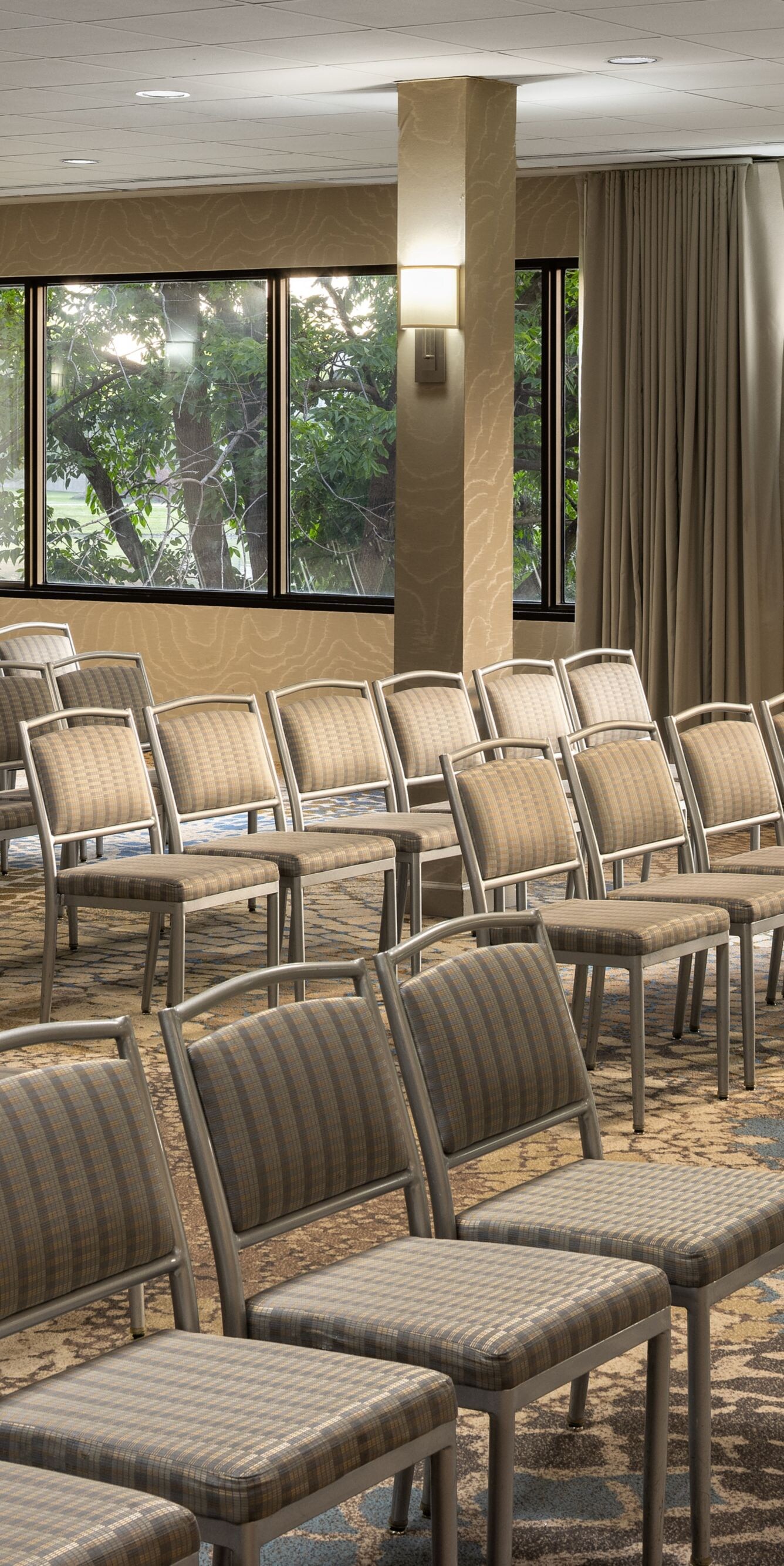 Event space with theater seating