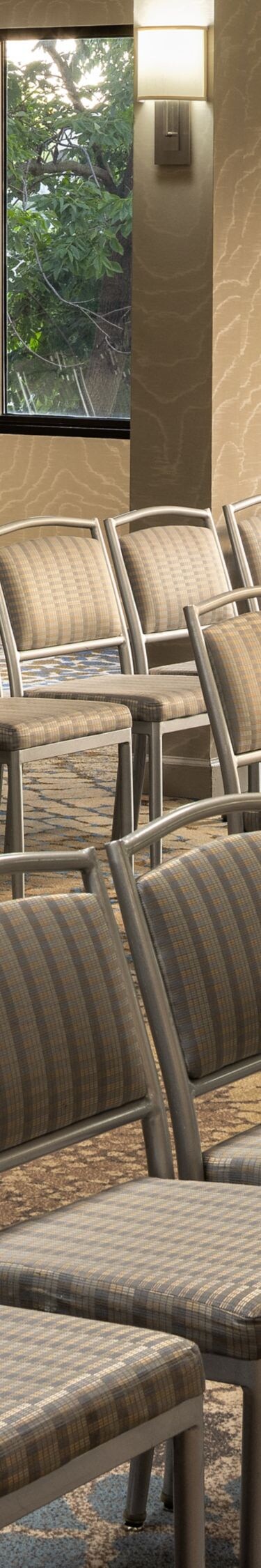 Event space with theater seating