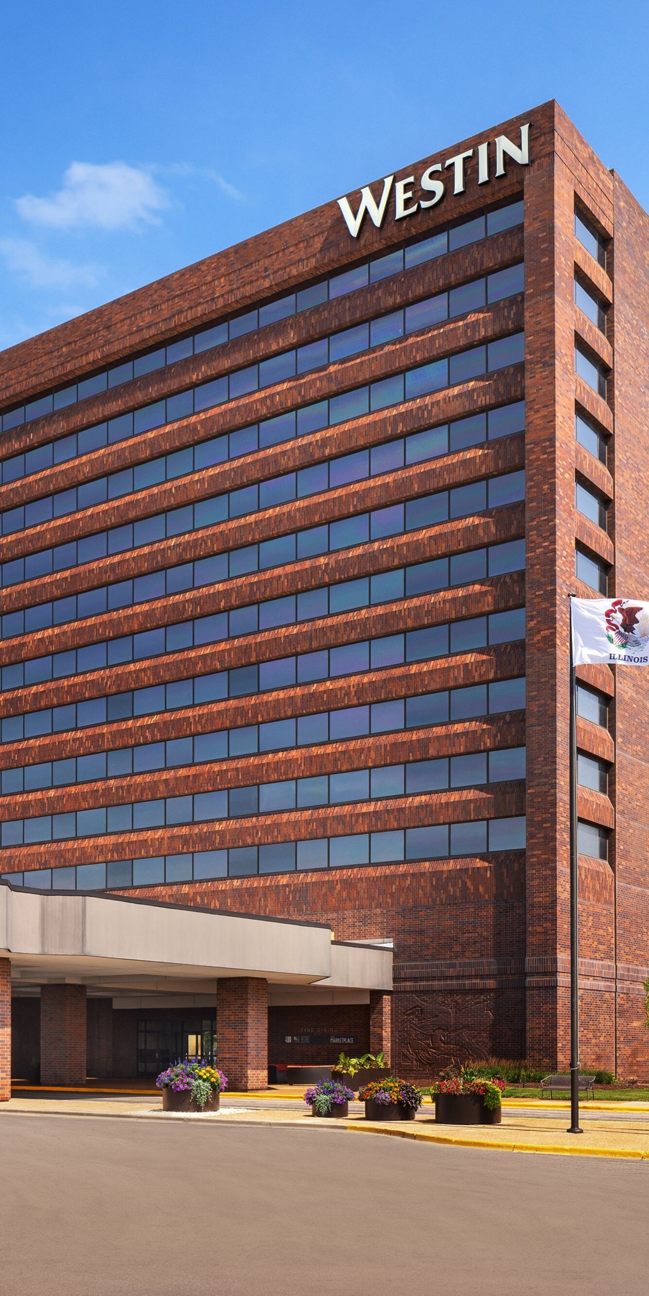 Hotel exterior in day time