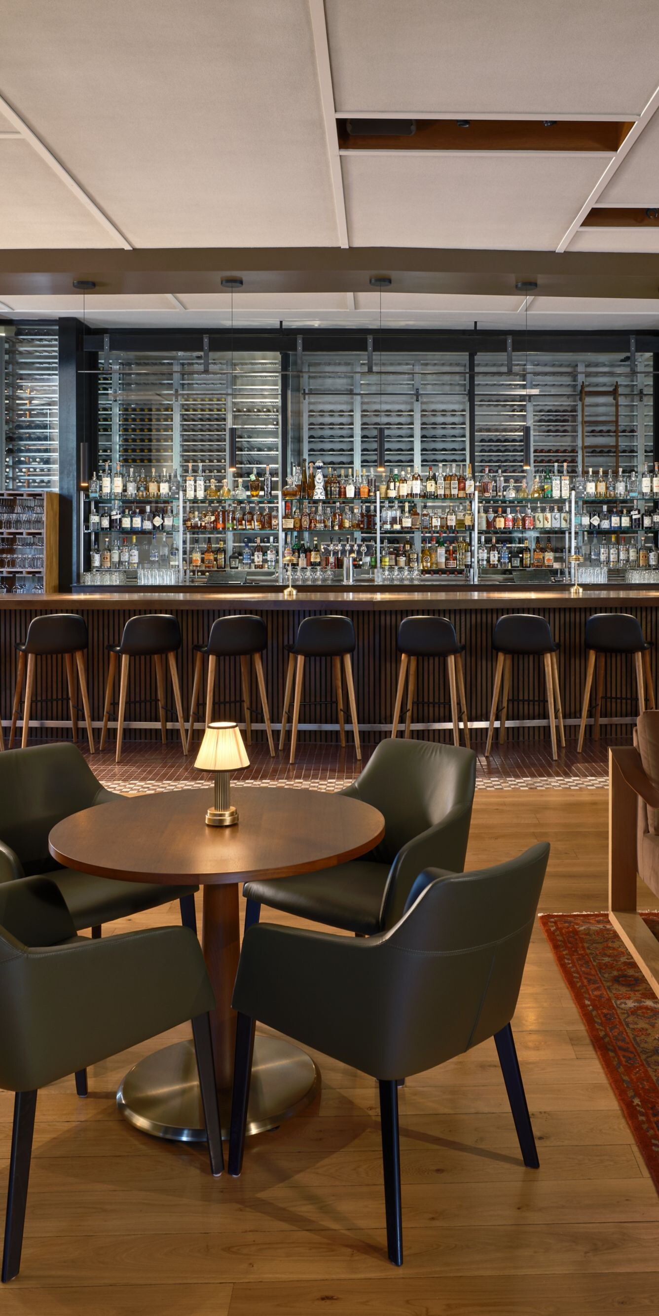 Zona de estar del bar Colletta