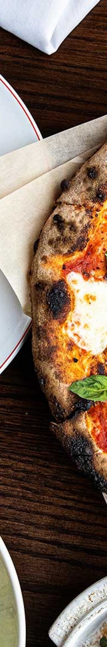 Selección de comida italiana