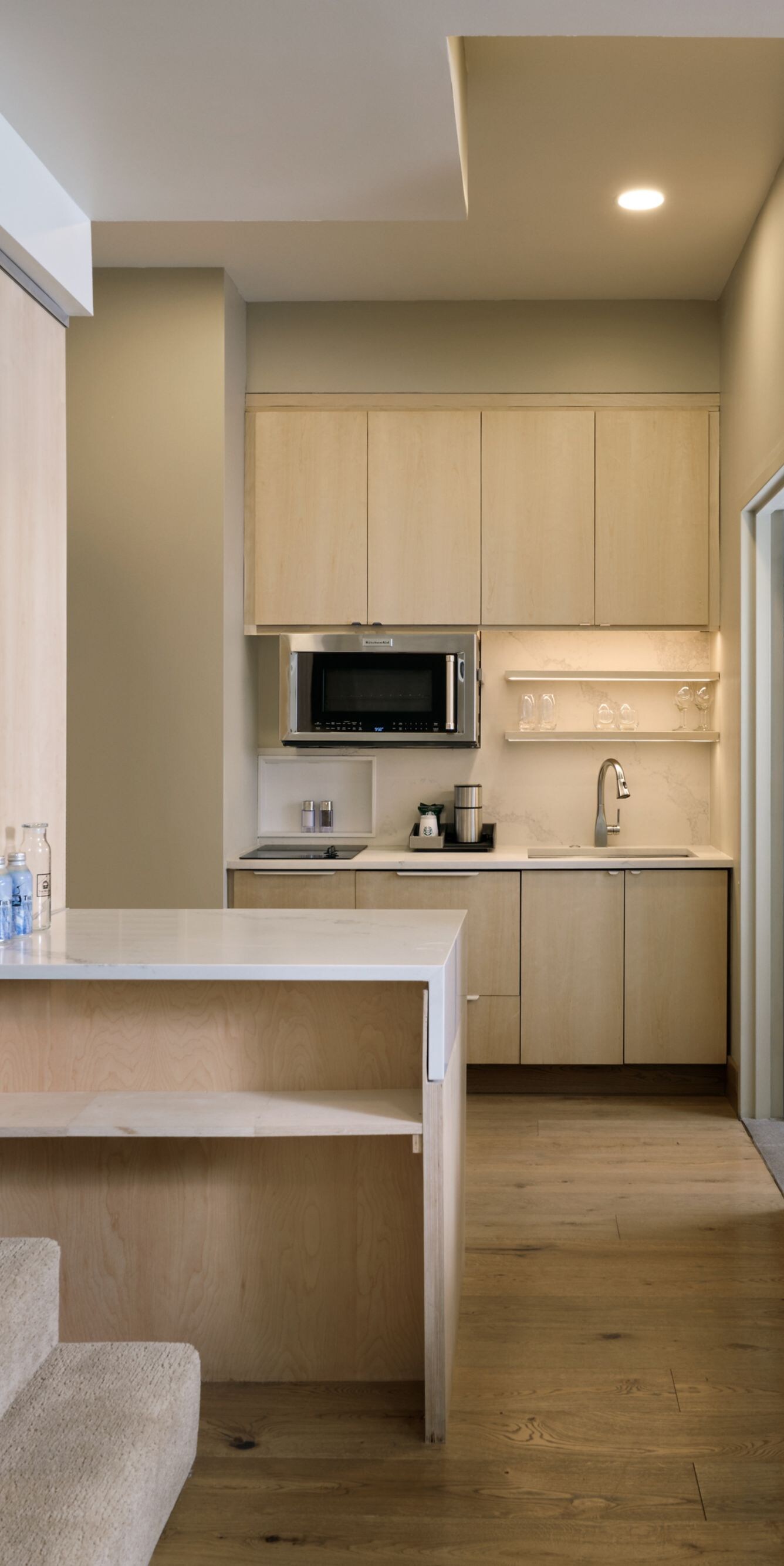 Cocina de la suite de dos pisos