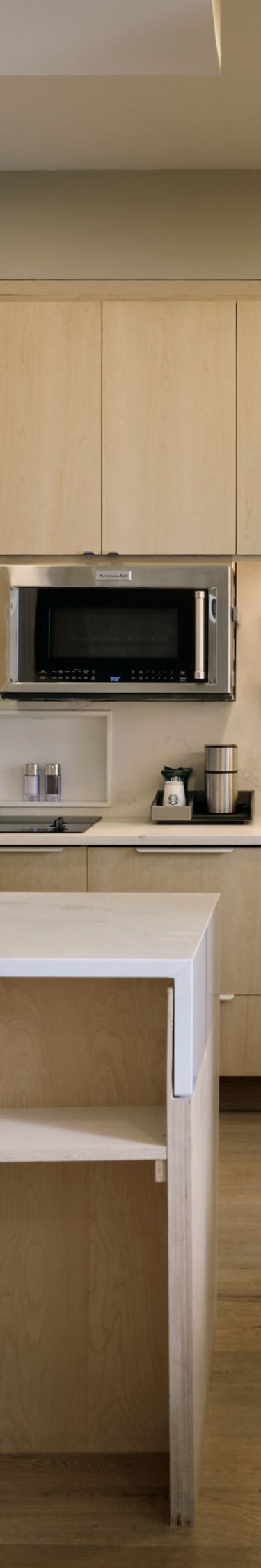 Cocina de la suite de dos pisos