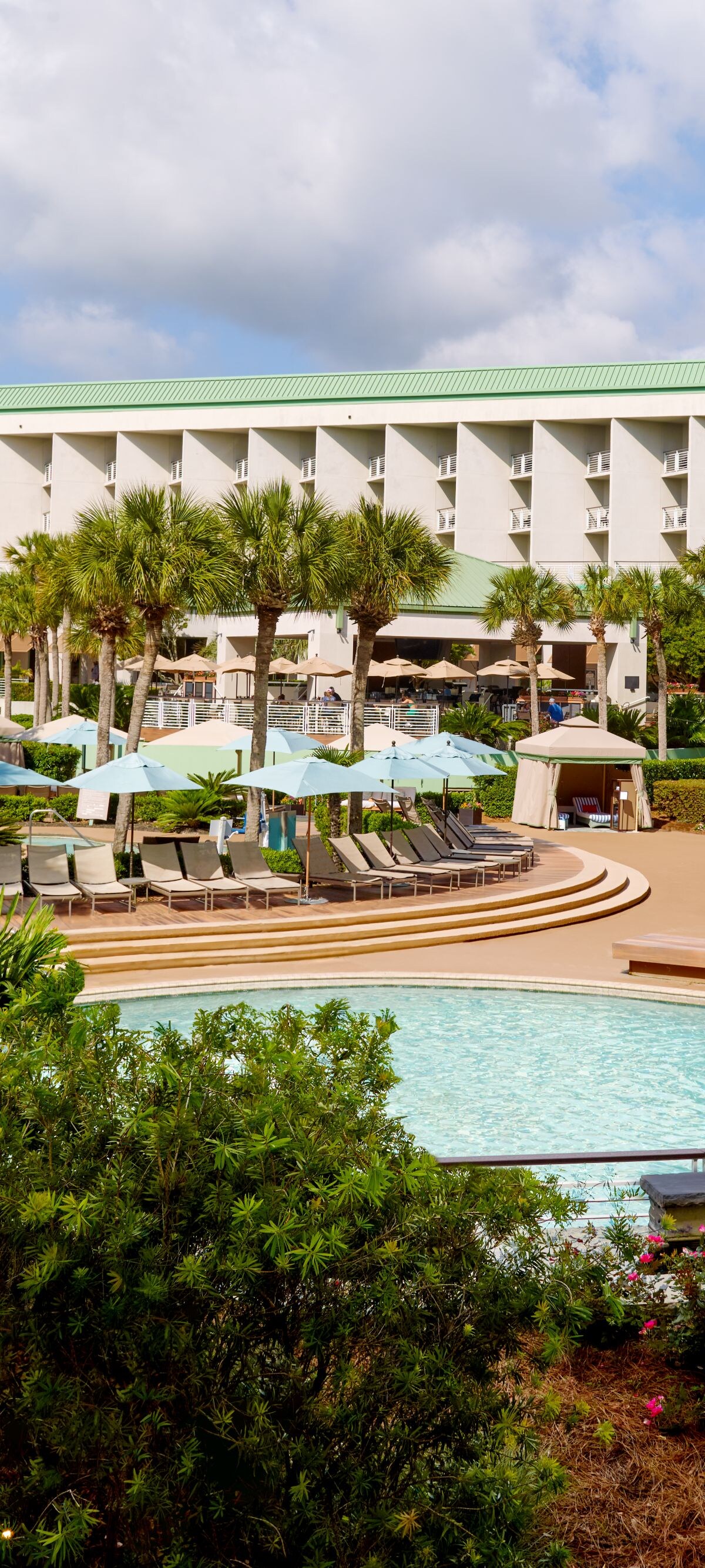 Resort pool in Hilton Head
