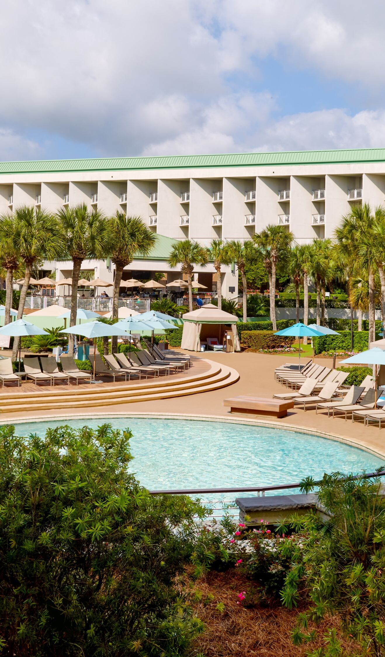 Resort pool in Hilton Head