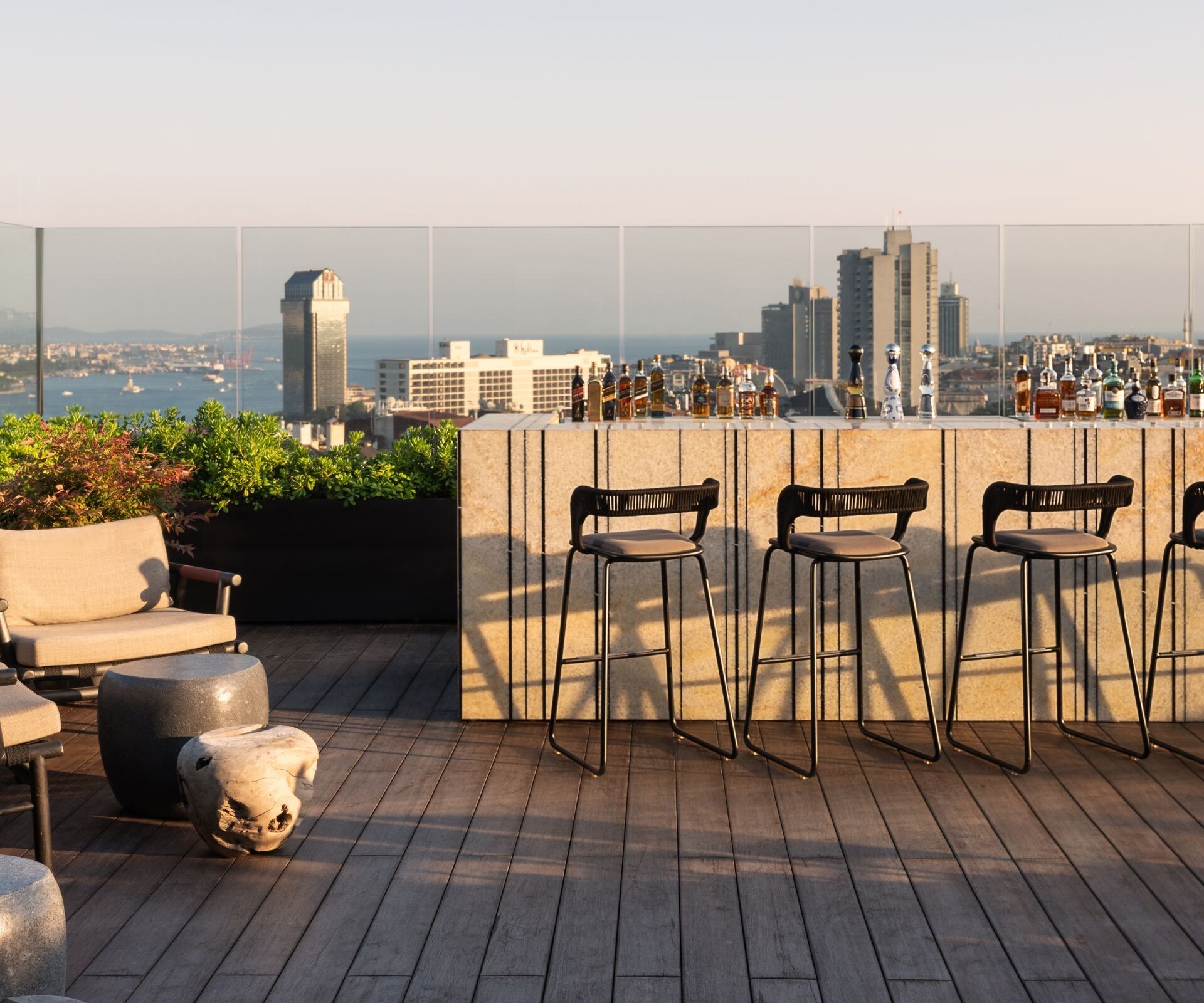 Rooftop Terrace Bar at Westin Istanbul Nisantasi