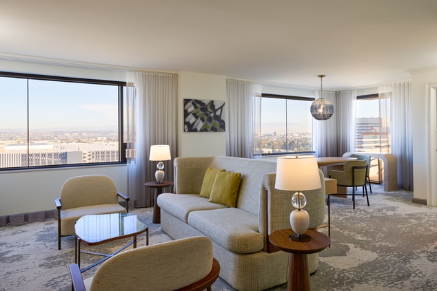 Luxury Suite – Living Area