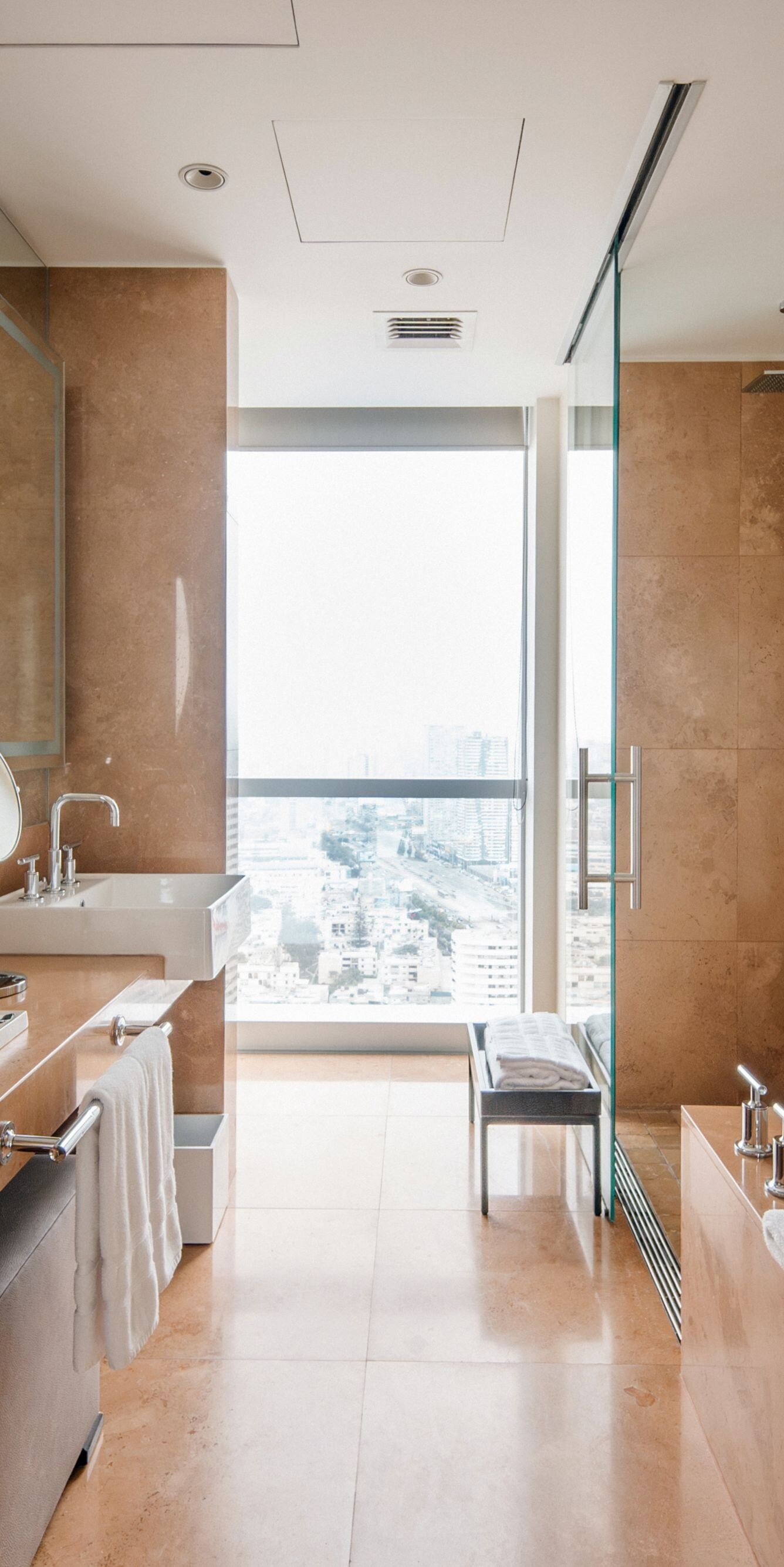 Modern bathroom interior