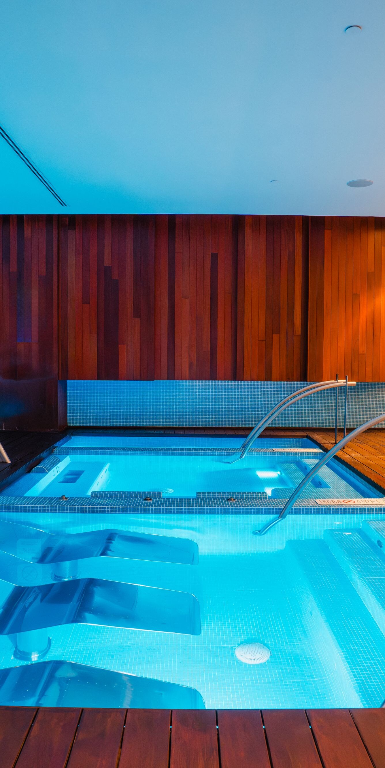 Hydrotherapy pool and relaxation area