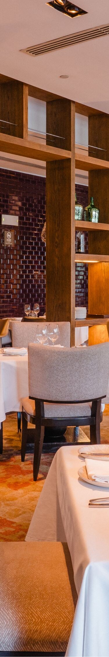 Restaurant dining area interior