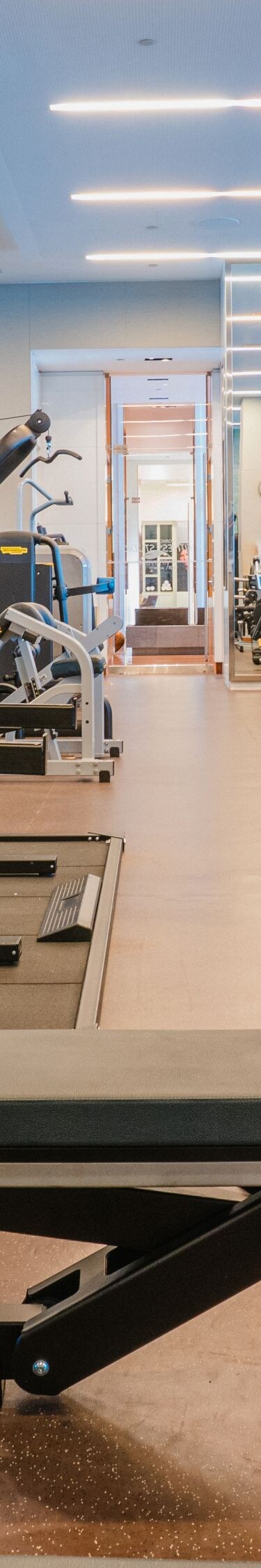 Hotel fitness center