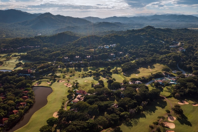 Aerial view of  Reserva Conchal Golf Club 