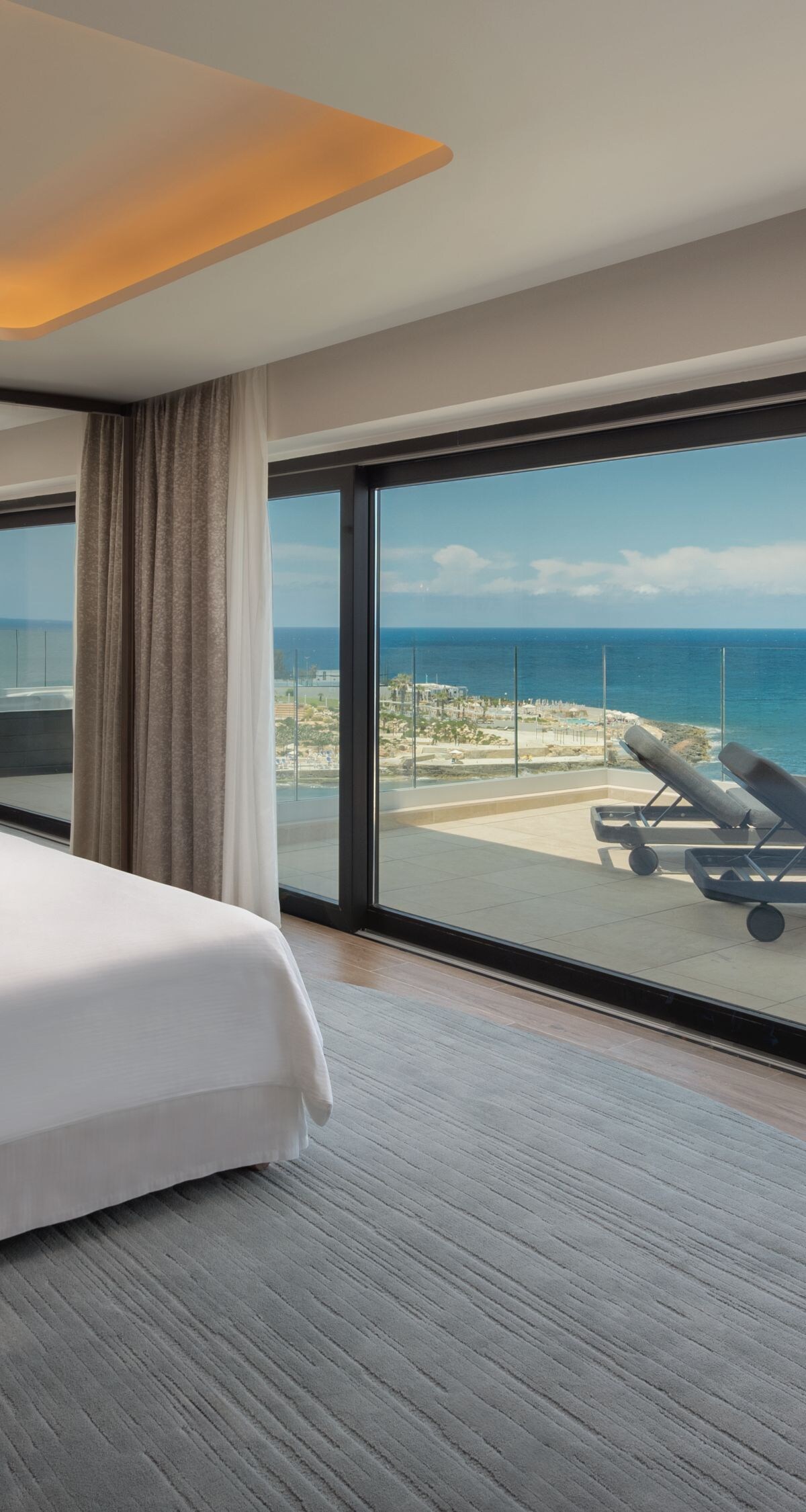 Presidential Penthouse Suite mit 1 Schlafzimmer – Schlafzimmer  