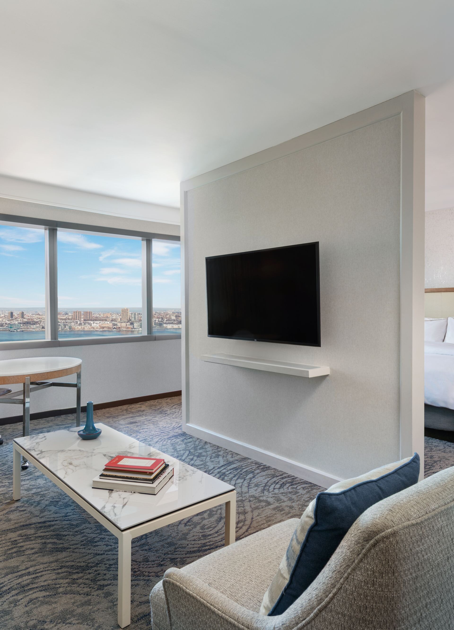 Junior Suite - Living Area + Bedroom