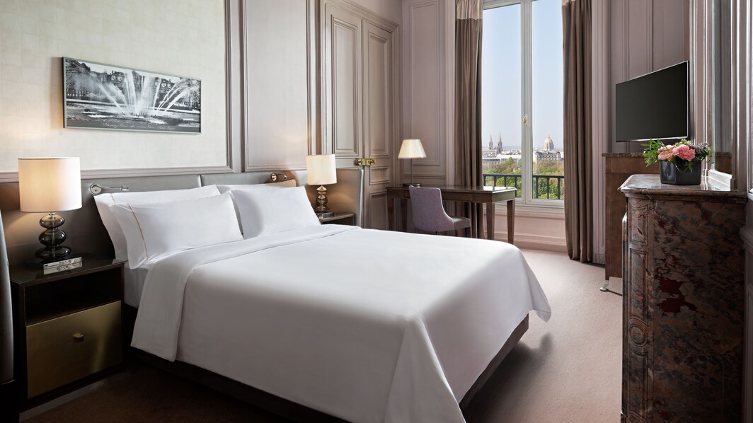 Superior Queen Room with View over Paris  