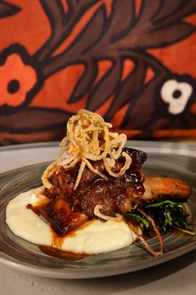 Short Ribs are a favored item at Zocca