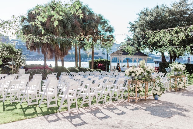 Ceremony on the Harbor Lawn