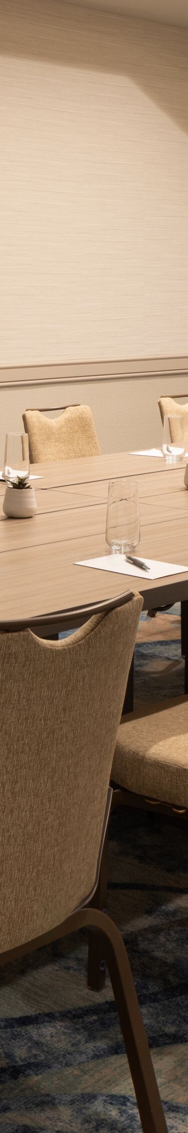 Primrose boardroom meeting setup Westin La Paloma