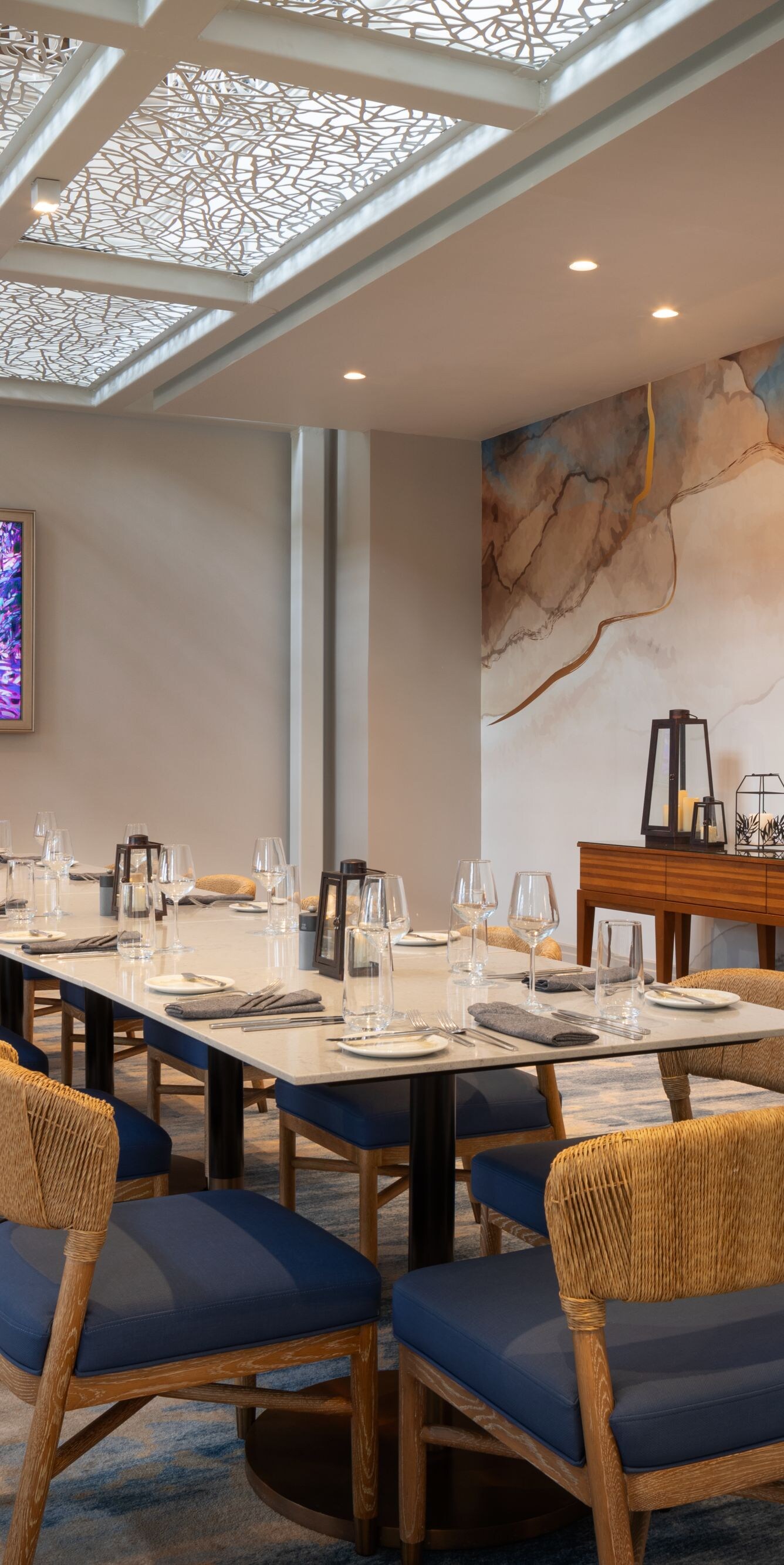 Semi-private dining room Westin La Paloma