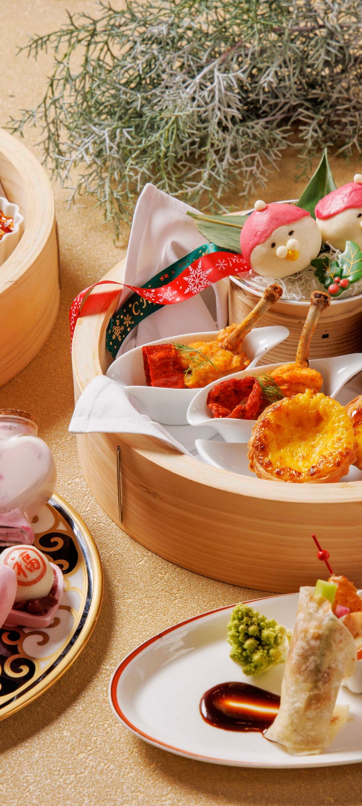 Ryutenmon Strawberry Dim Sum Afternoon Tea 1