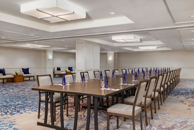 Conference Style / Meeting room set as a boardroom