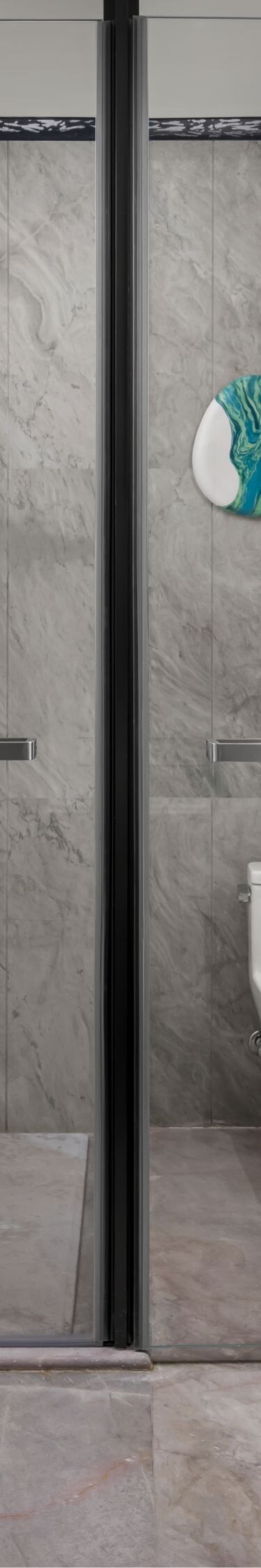 Bathroom with separate shower and tub
