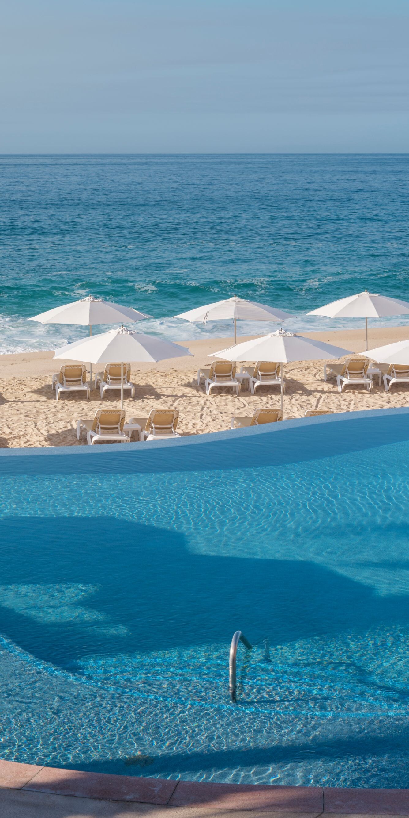 Beachfront pool in Los Cabos, Mexico