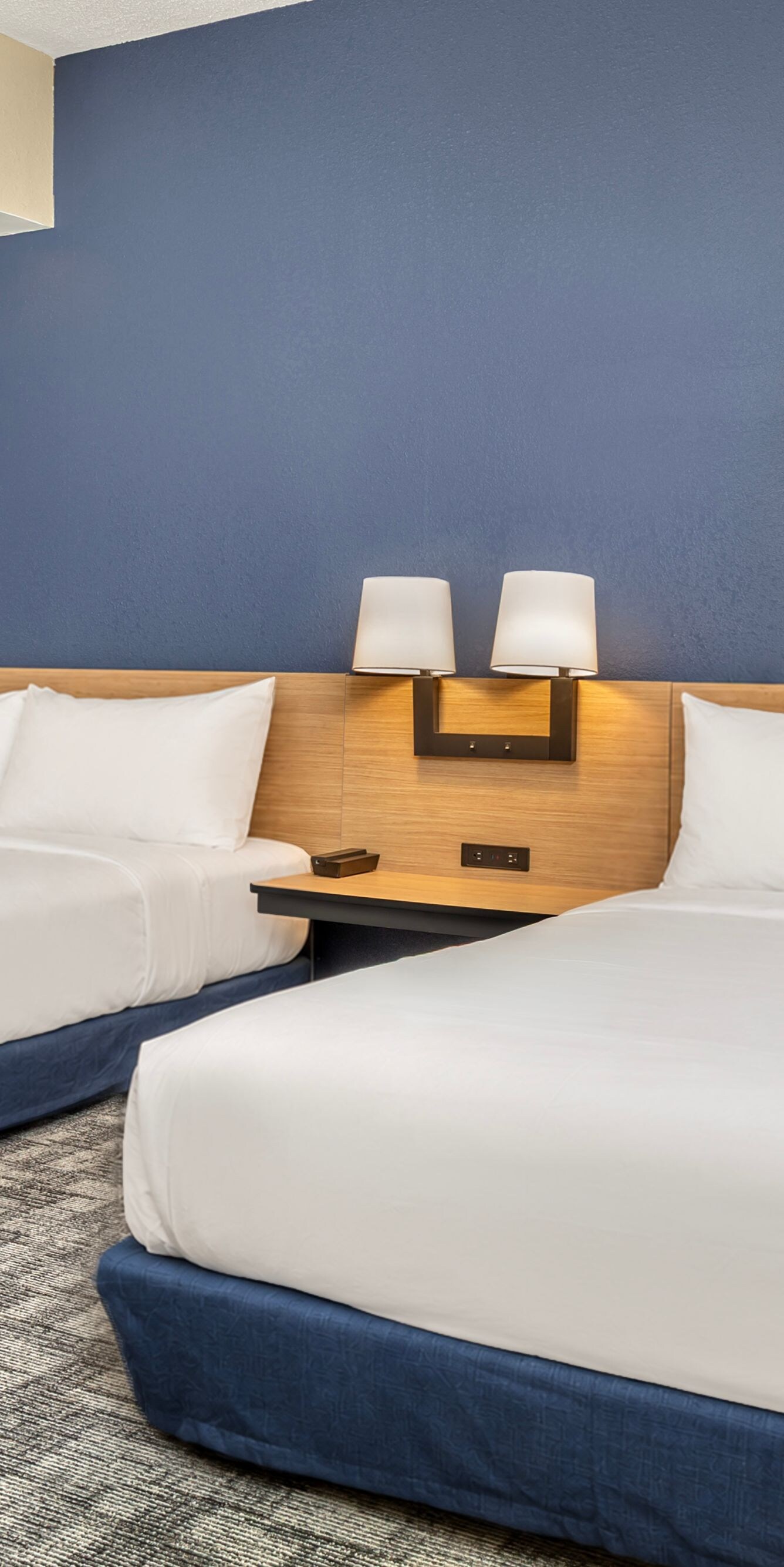 Double Queen Guest Beds
