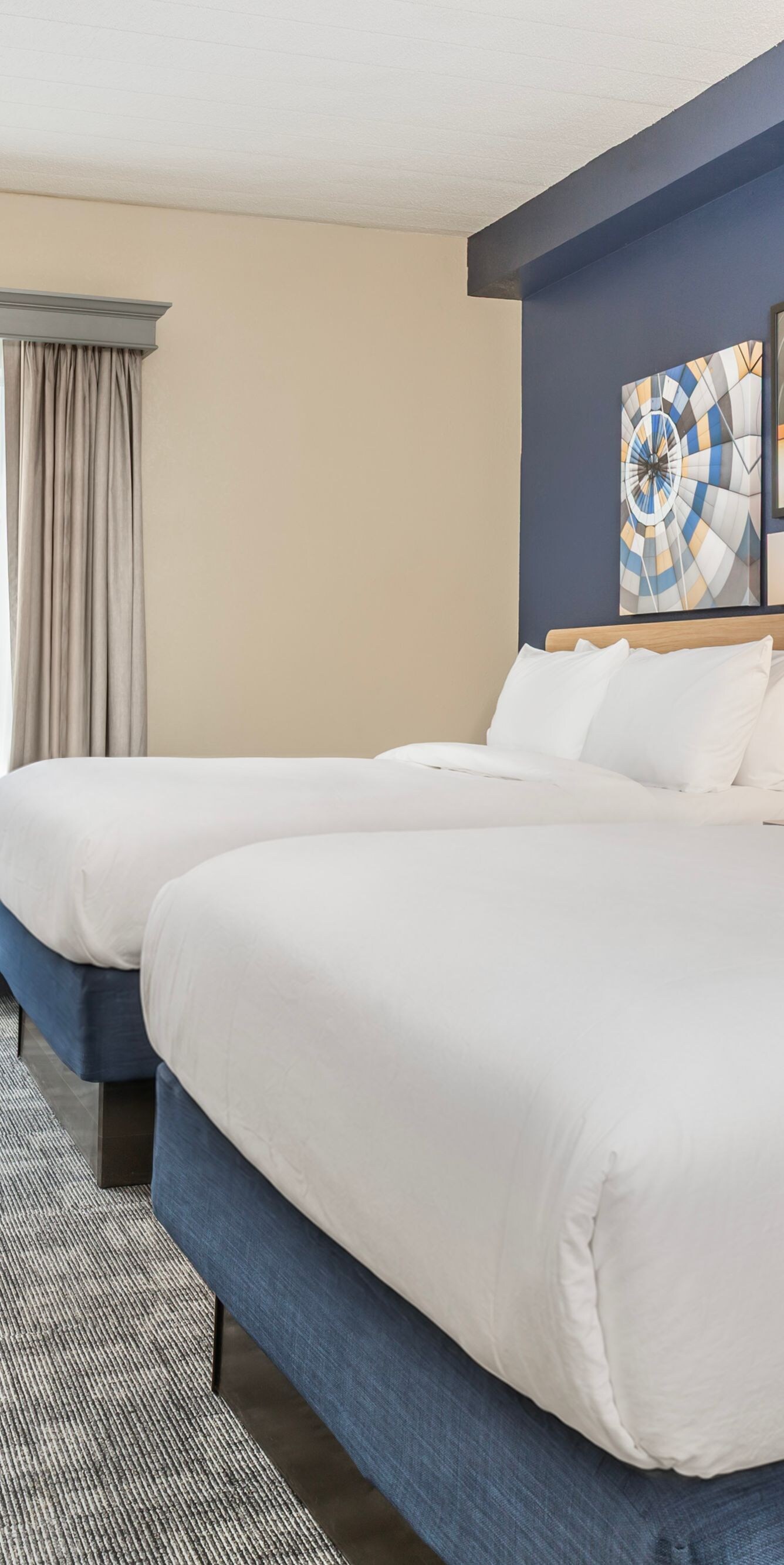 Double Queen Guest Beds
