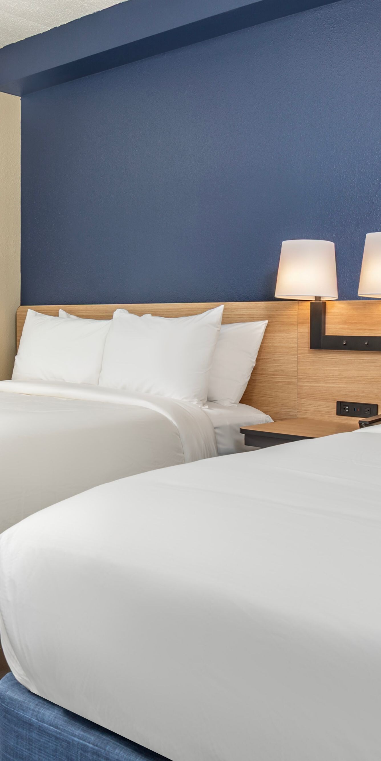 Double Queen Guest Beds