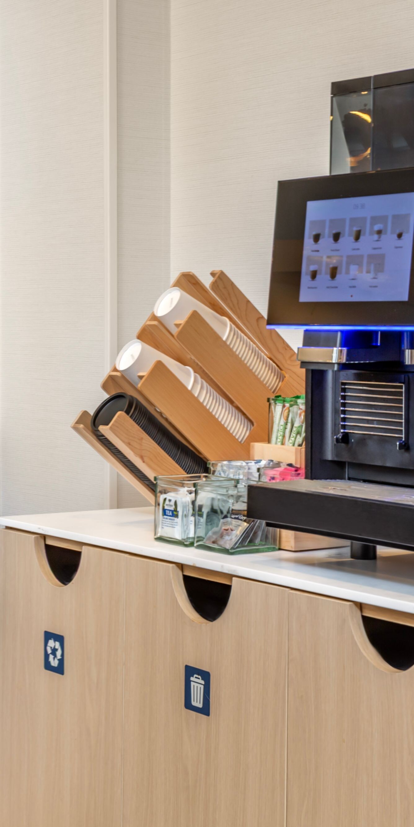 Lobby with Complimentary Coffee