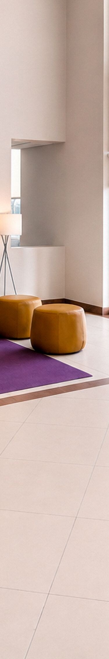 Lobby seating area in Saltillo