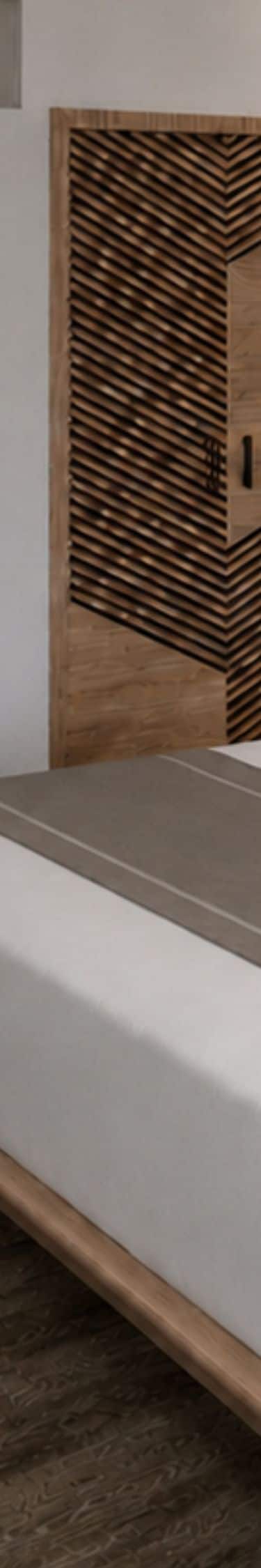 Habitación, cama, muebles