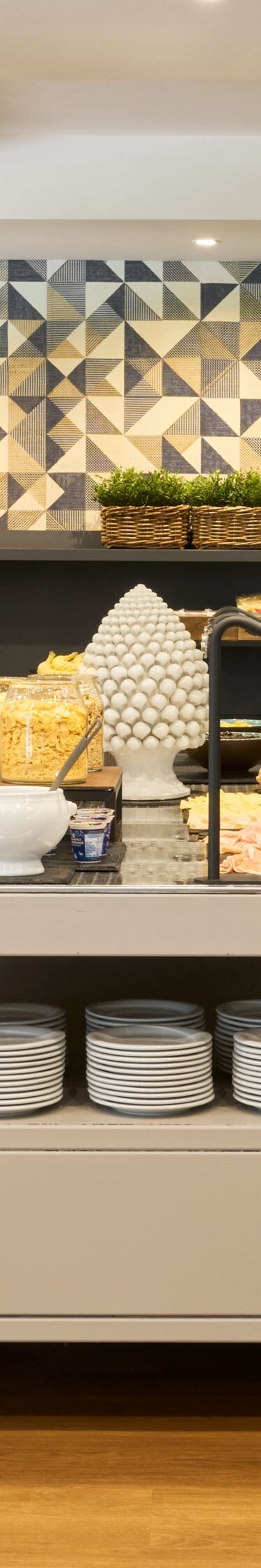 Allestimento colazione a buffet