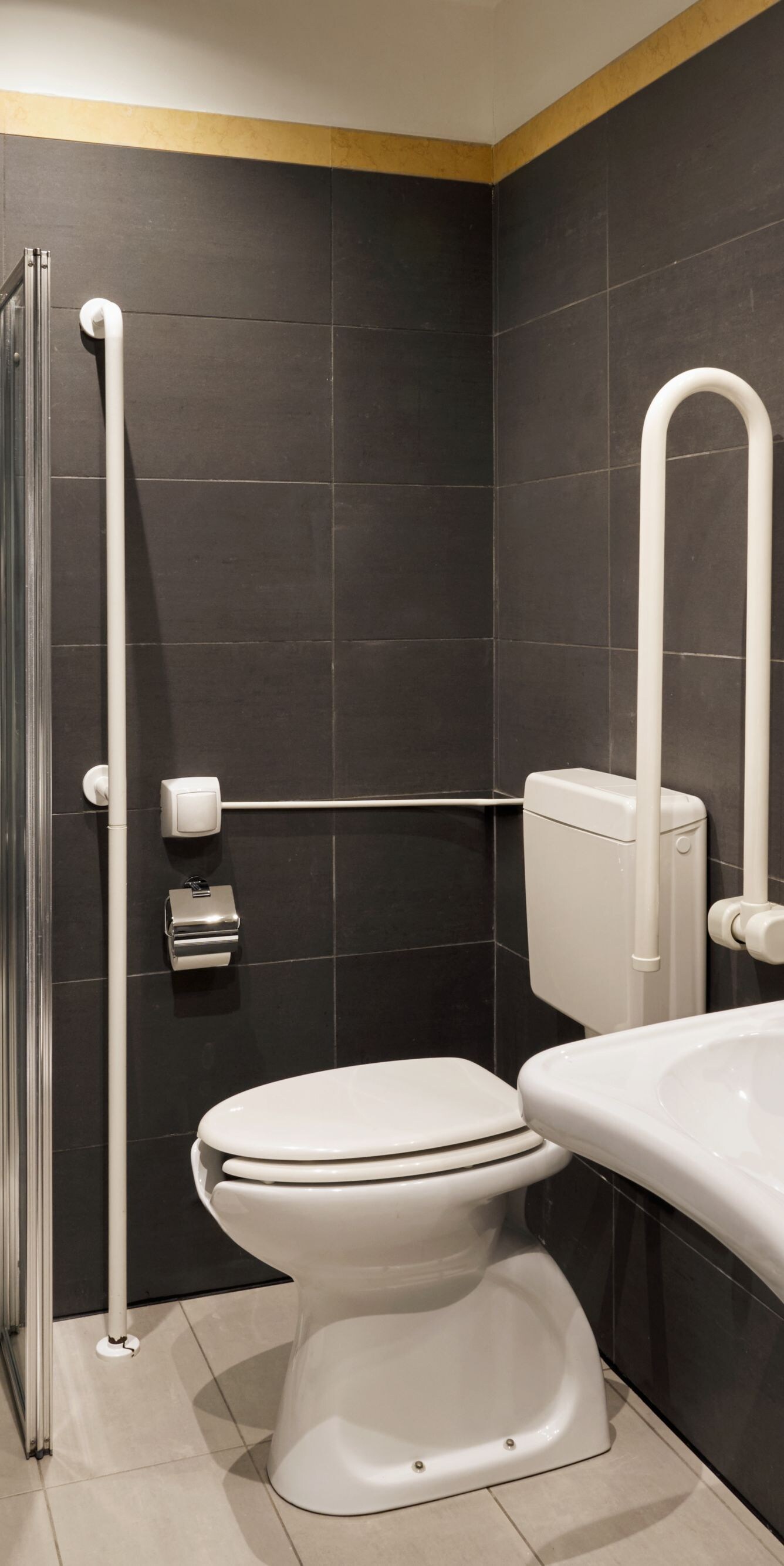 Bagno della camera singola accessibile