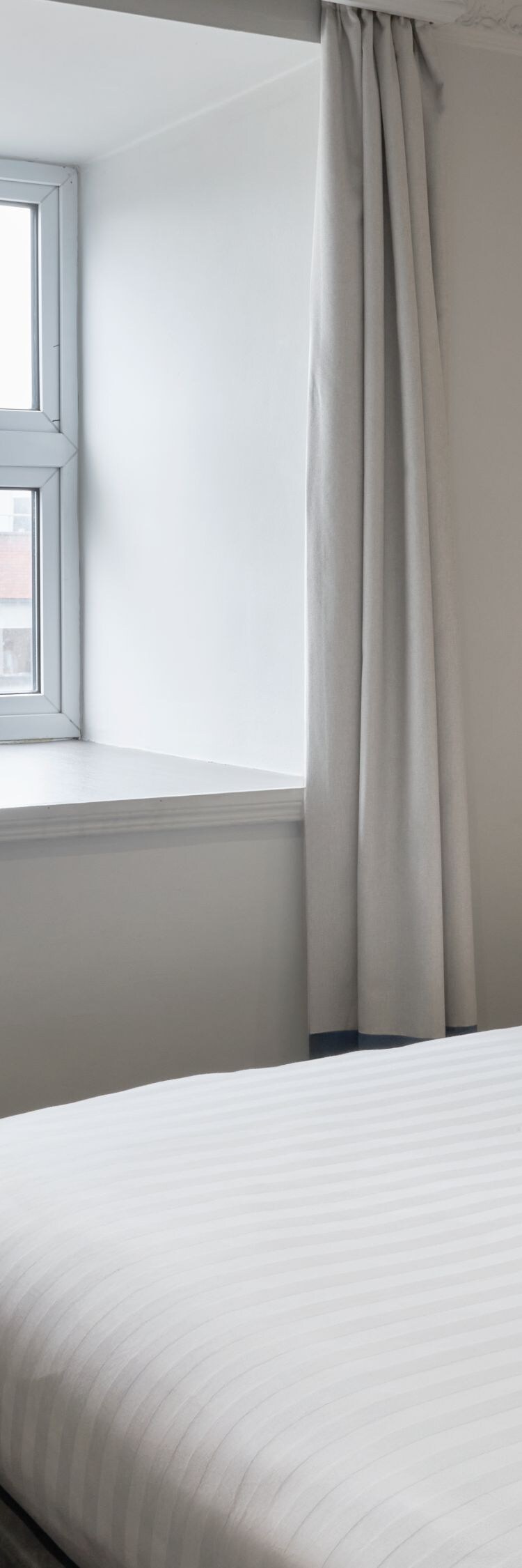Guest room, Window, bed, chair