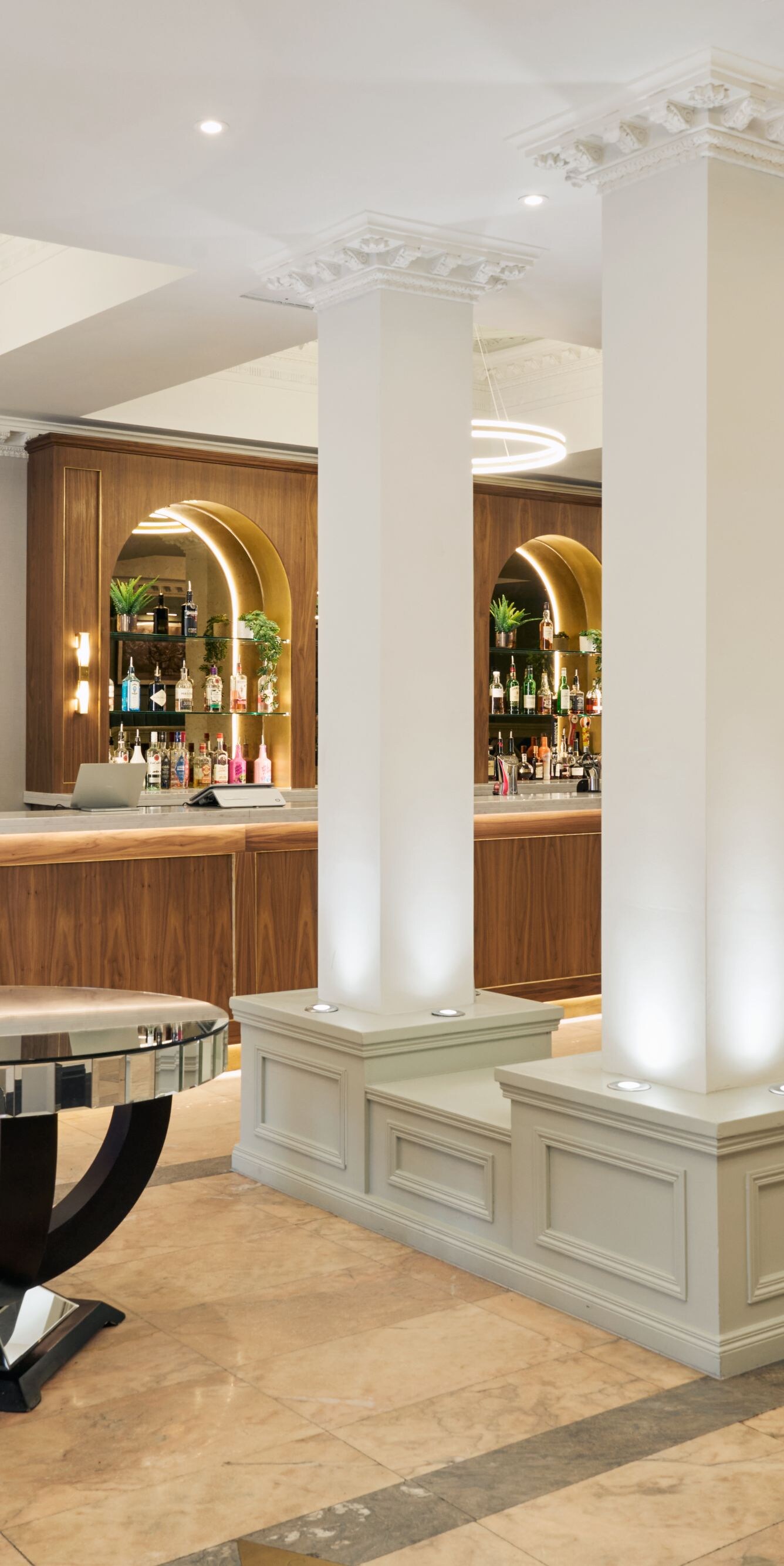 Front desk and Lobby Bar