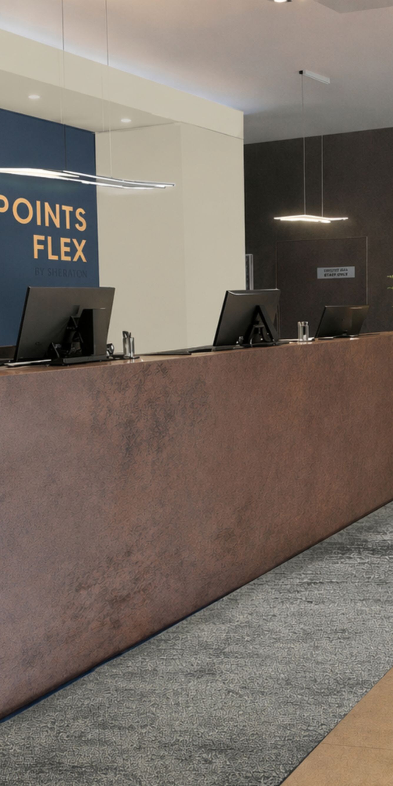 Lobby at Four Points Flex Riga