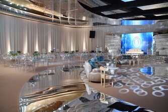 تجهيزات قاعة الاحتفالات، حفل زفاف، فندق سانت ريجيس أبوظبي 