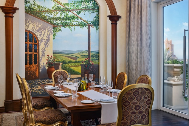 Private Dining at Villa Toscana 