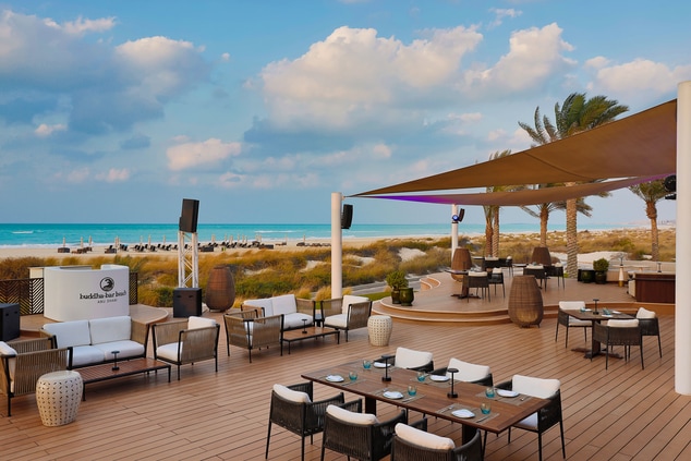 Buddha-Bar Beach Abu Dhabi - Terrace Sunset