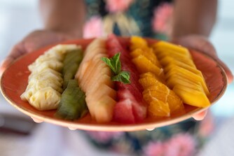 Fruits plate - Canoe Breakfast Fruit