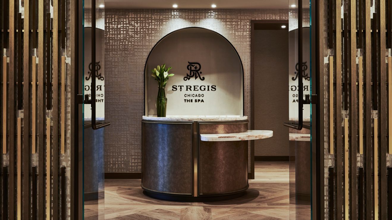 The Spa at St. Regis Chicago Entryway