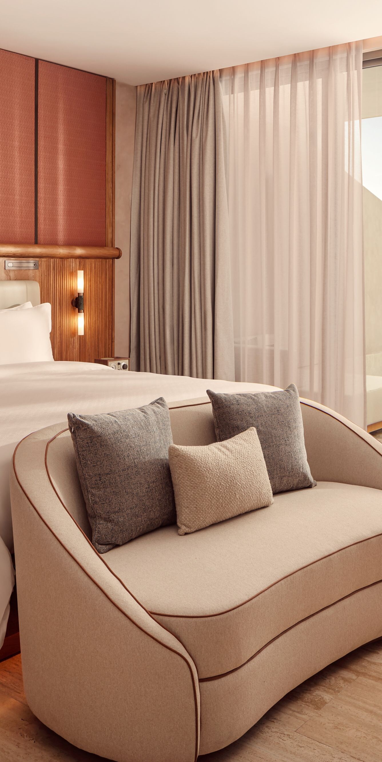 Habitación con vista al mar, cama tamaño King 