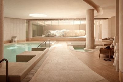 area featuring a vitality pool