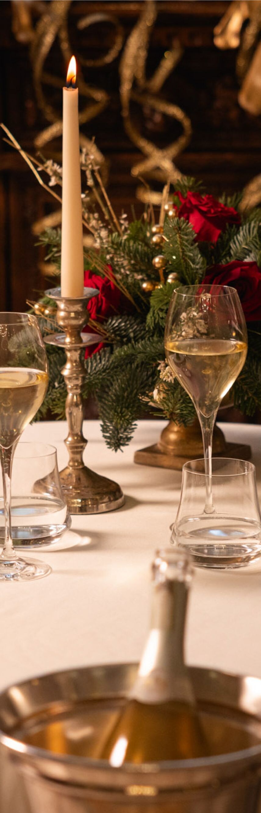 New Year's Eve dinner, Winter Garden