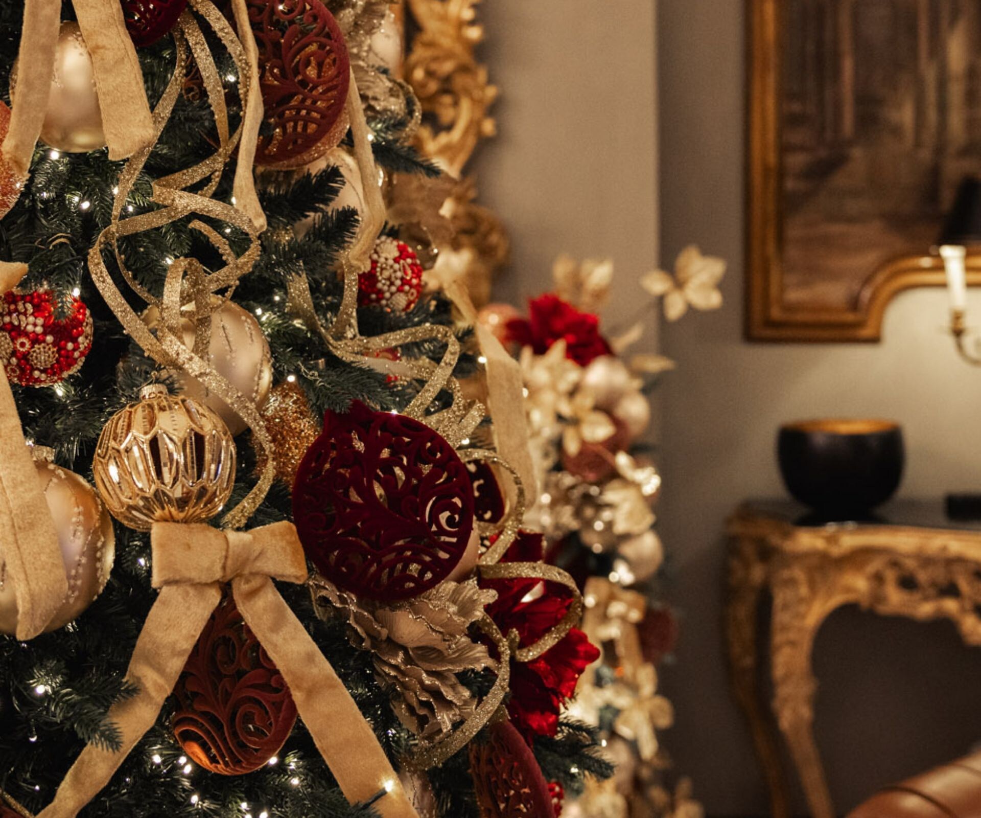 Christmas decoration, lobby