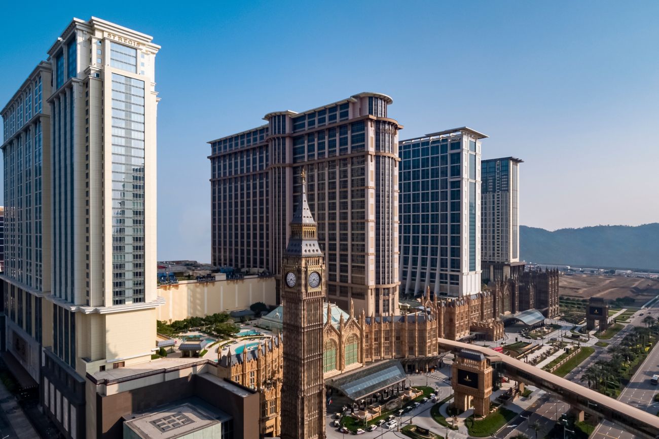 The St. Regis Macao - Exterior Day with hotel entr